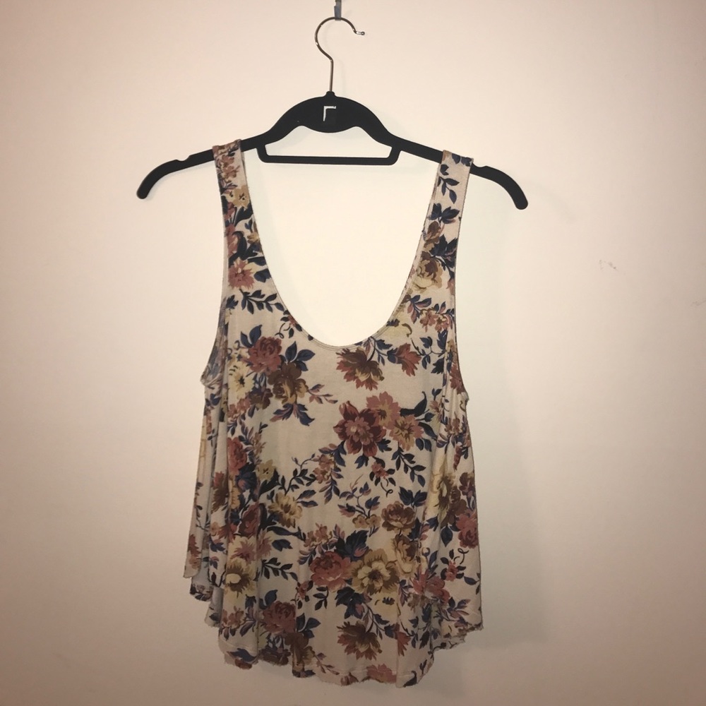 AEO Soft & Sexy Floral Tank