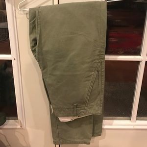 Levi Straus Green Chino pants