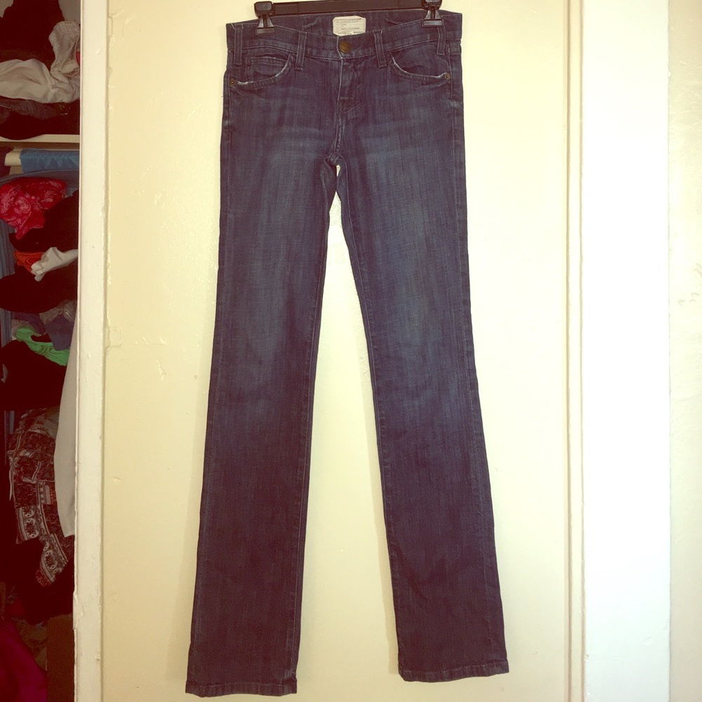 Current Elliot straight leg jeans