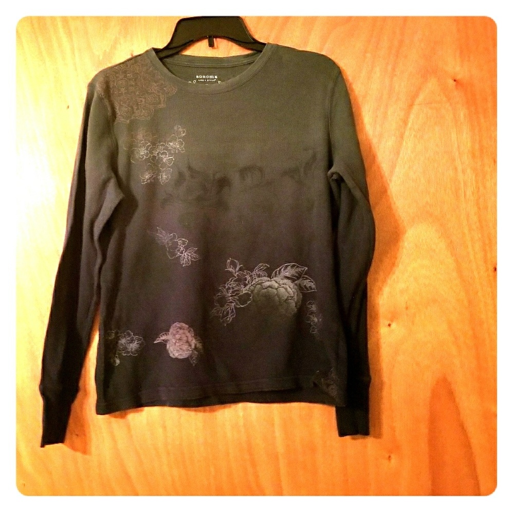 Sonoma Thermal long sleeve shirt, Medium