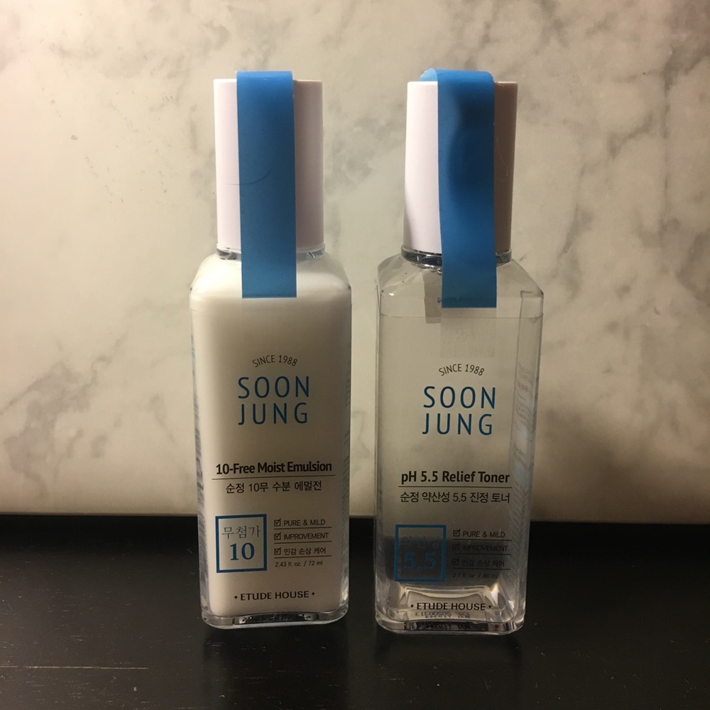 NEW Etude House SOONJUNG skin care line
