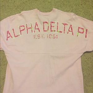 FLASH SALE ‼️ADPi pink authentic spirit jersey 💎