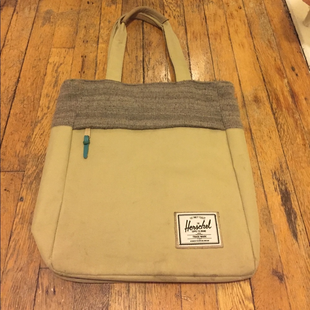 HERSCHEL 'knitted' edition tote bag, 15" laptop