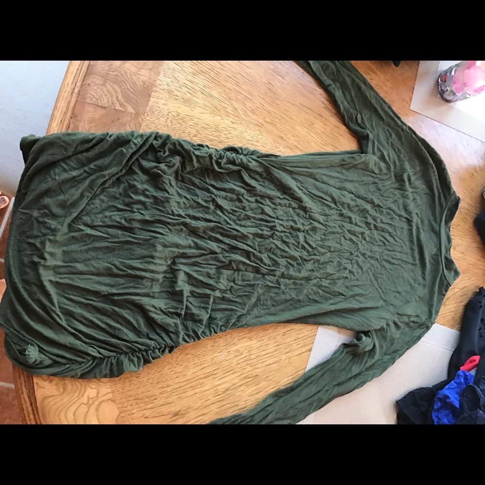 Green TMG dress