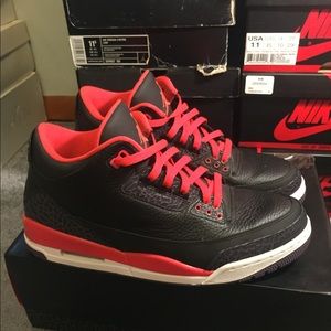 Jordan III 3 crimson size 11