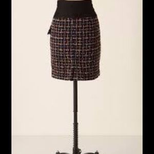 Taikonhu Tweed Anthropologie pencil skirt