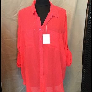 Nice tunic Coral color