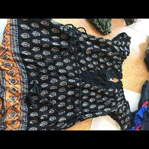 Forever 21 dress with tassel belt