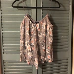 American eagle floral tank top