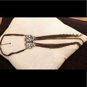 Bebe butterfly chain necklace