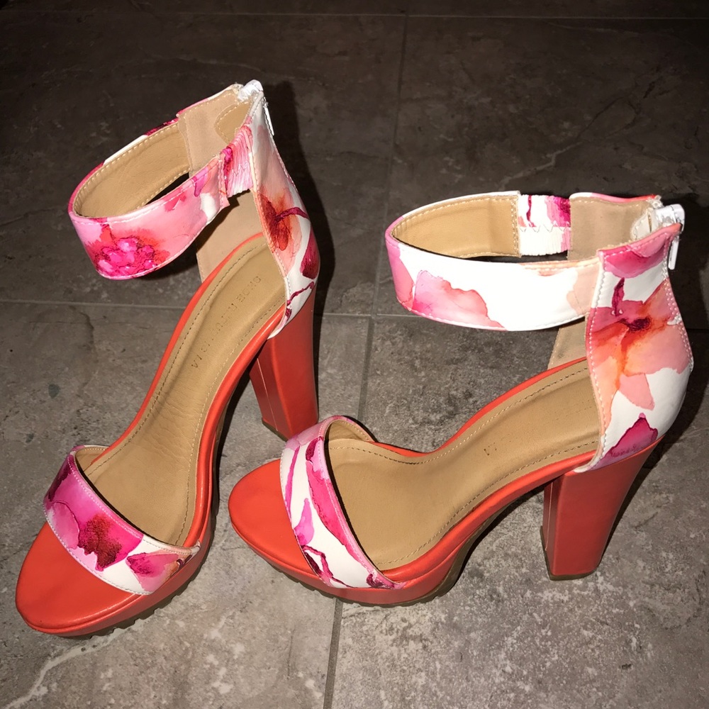 Floral High Heels