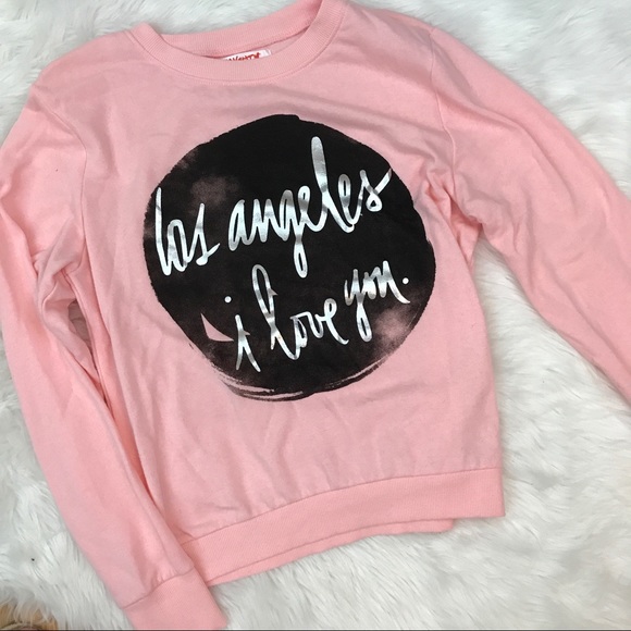 Mighty Fine Tops - Los Angeles crew neck sweatshirt med