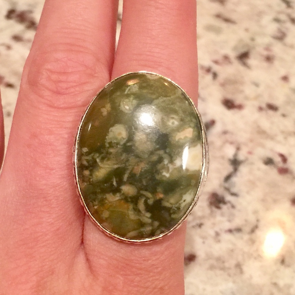 Ocean Jasper Ring