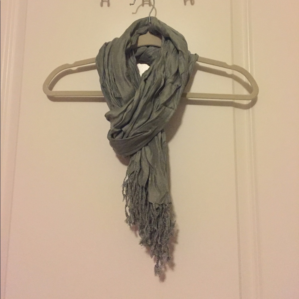 Silver scarf