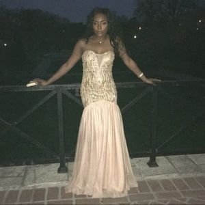 Mermaid prom dress