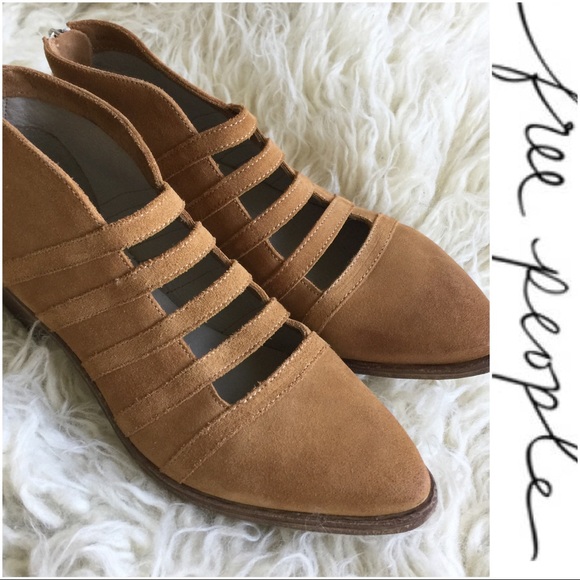 Free People Shoes - Free People |  Swept Away Suede Bootie | NEW