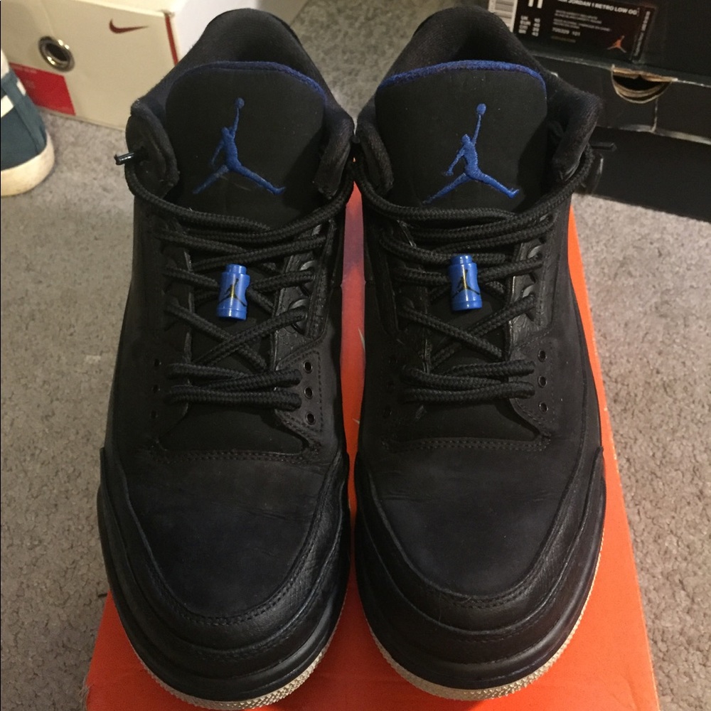 Jordan 3 custom space jam size 12