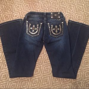 Miss Me Bootcut Jeans size 24! Like New!