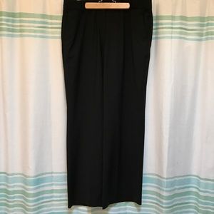 Talbots Black Wide Leg Dress Pants - Sz 16