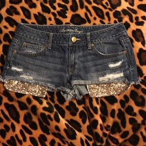 American Eagle jean shorts
