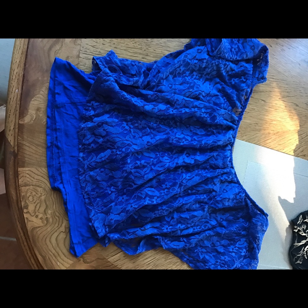 Blue blouse