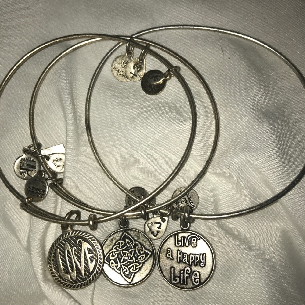 Alex and Ani Bracelet set!