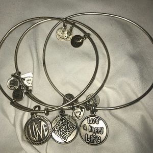 Alex and Ani Bracelet set!