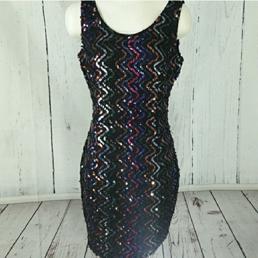 Jessica McClintock Sparkly Cocktail Dress