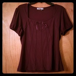 Vintage Suzie, Sexy Purple Blouse, Large