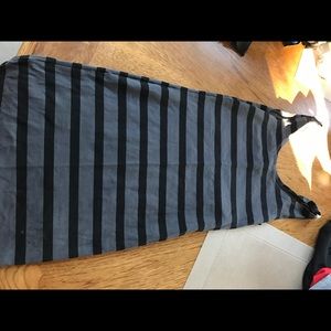 striped dress