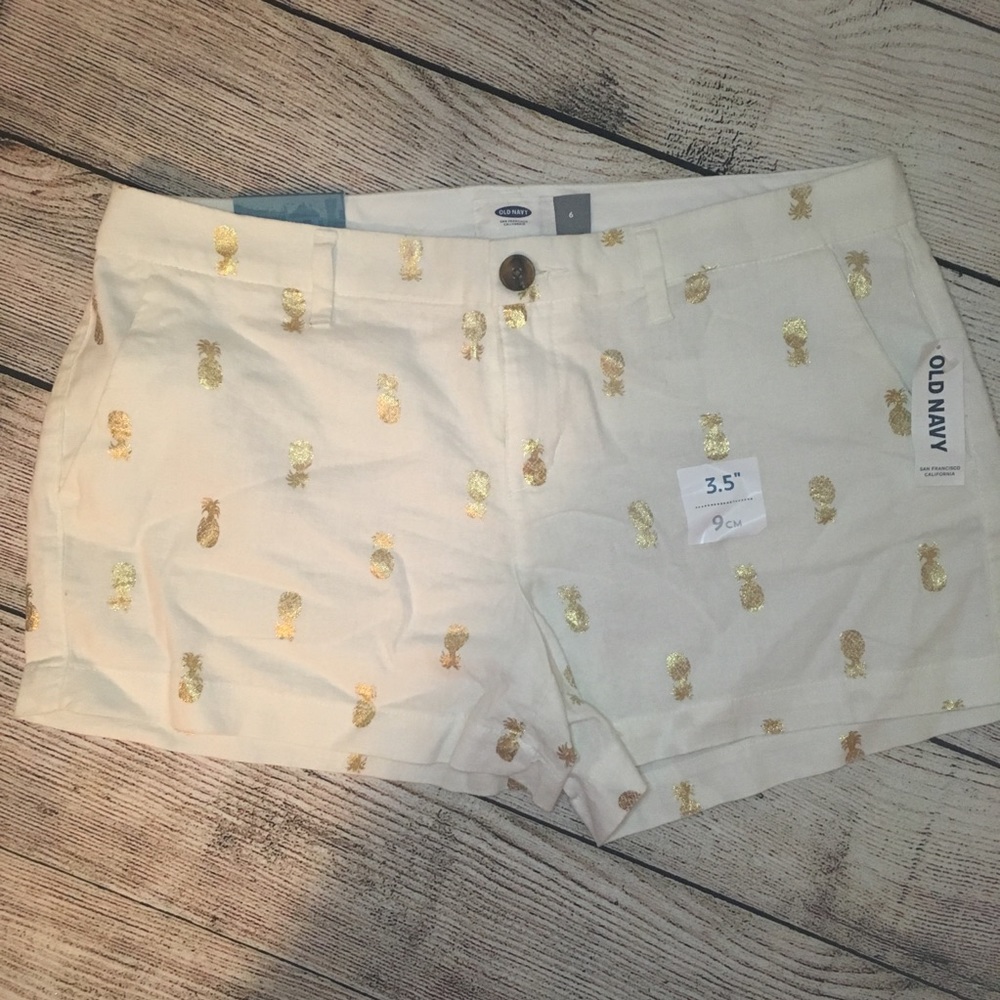 NWT Pineapple Shorts