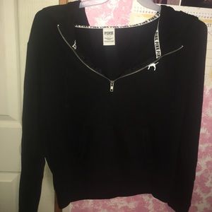 PINK Victoria's Secret Half Zip Hoodie