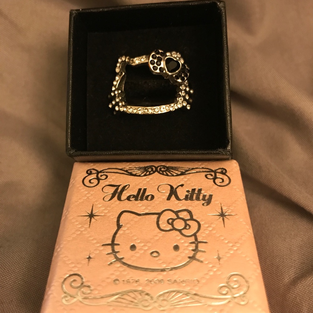 Hello Kitty Sanrio Sparkle Glitter Ring