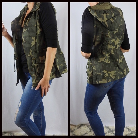 1 LEFT SALE‼️5⭐️Camo Utility Vest - Picture 5 of 8