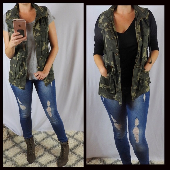 1 LEFT SALE‼️5⭐️Camo Utility Vest - Picture 3 of 8