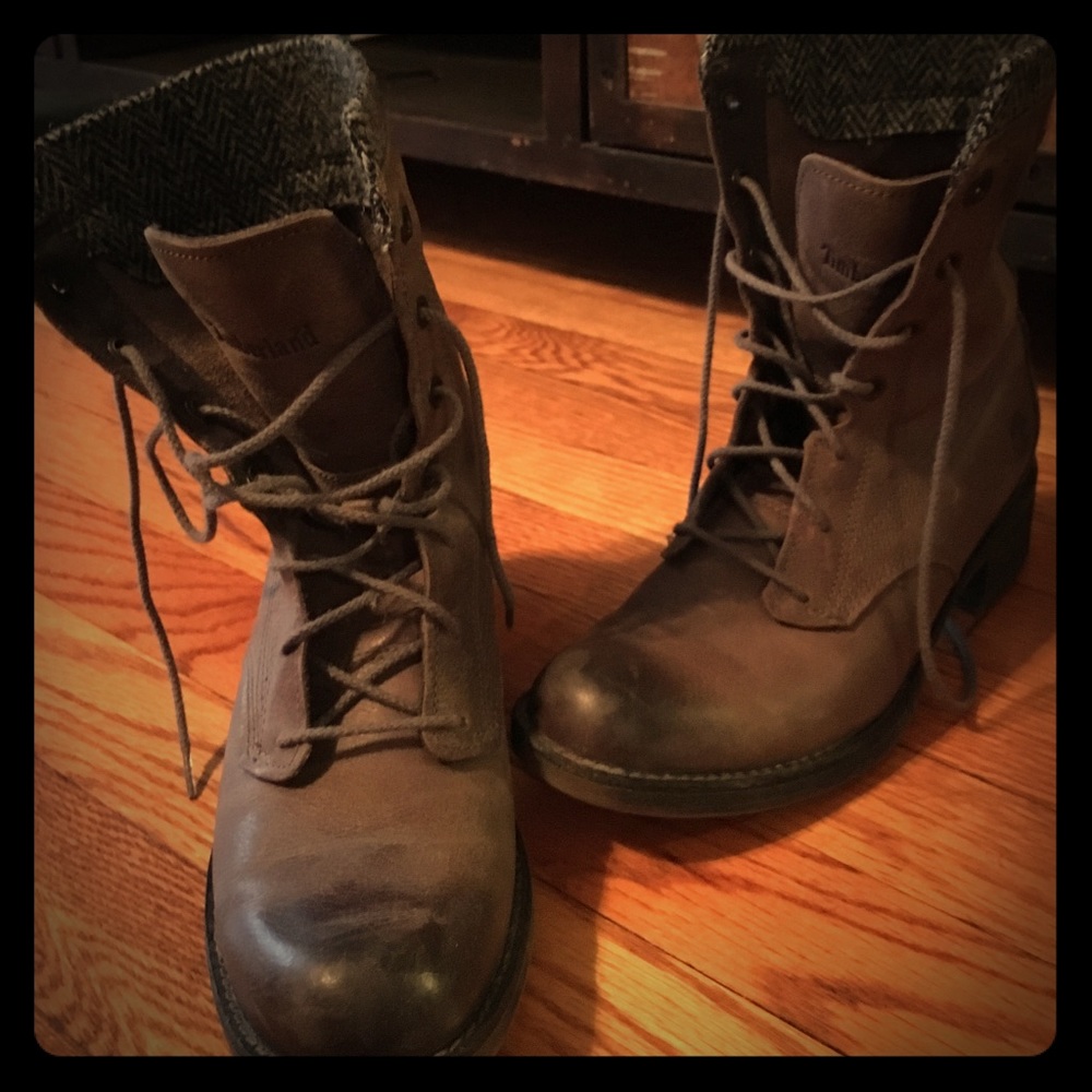 Timberland Whittemore Wool Accent Lace Up Boots