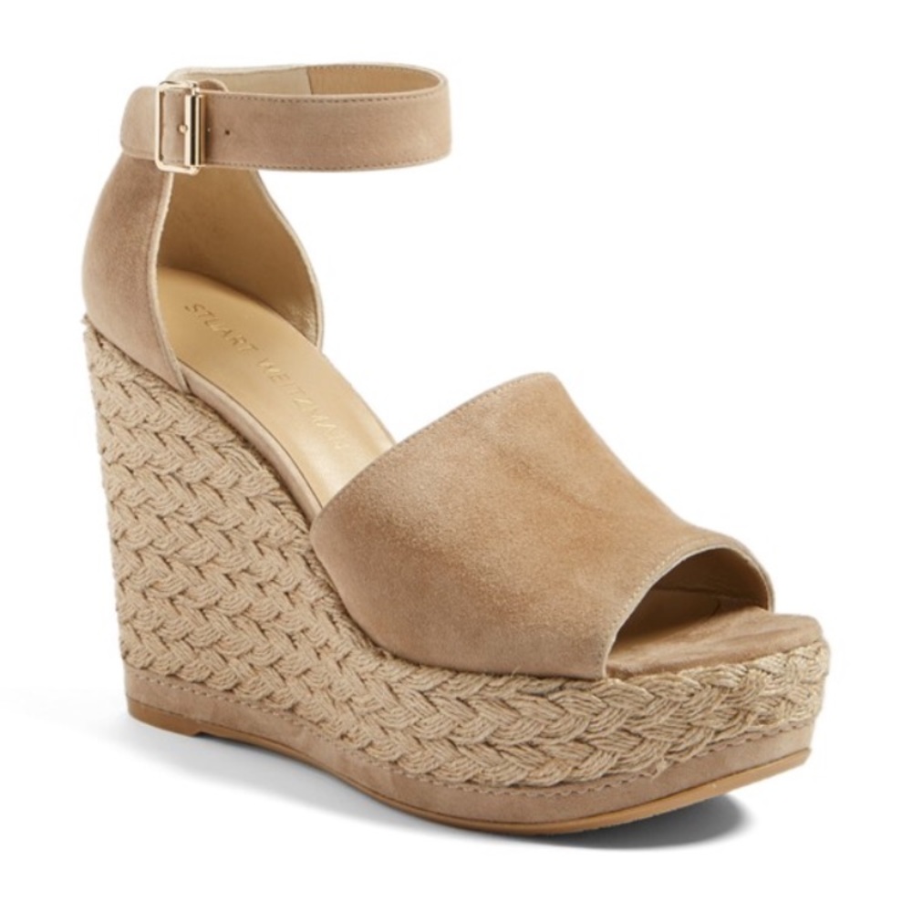 Stuart Weitzman Platform Wedge Sandal