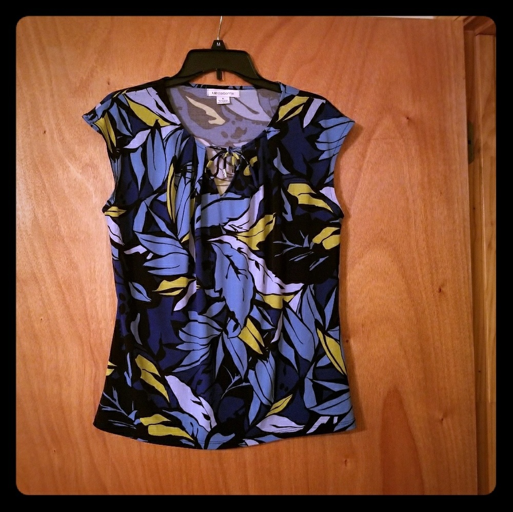 Liz Claiborne, Keyhole Blouse, Medium