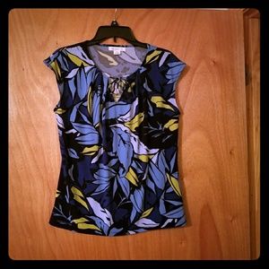 Liz Claiborne, Keyhole Blouse, Medium