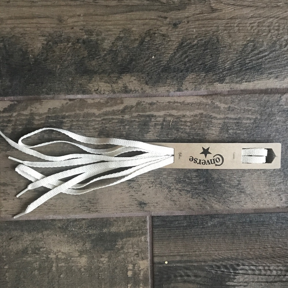 LIGHT KHAKI COLOR CONVERSE SHOE LACES