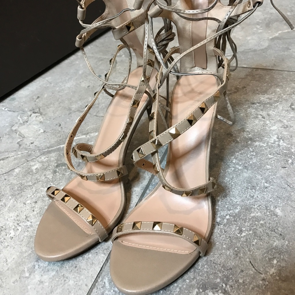 Lace up Strappy high heels