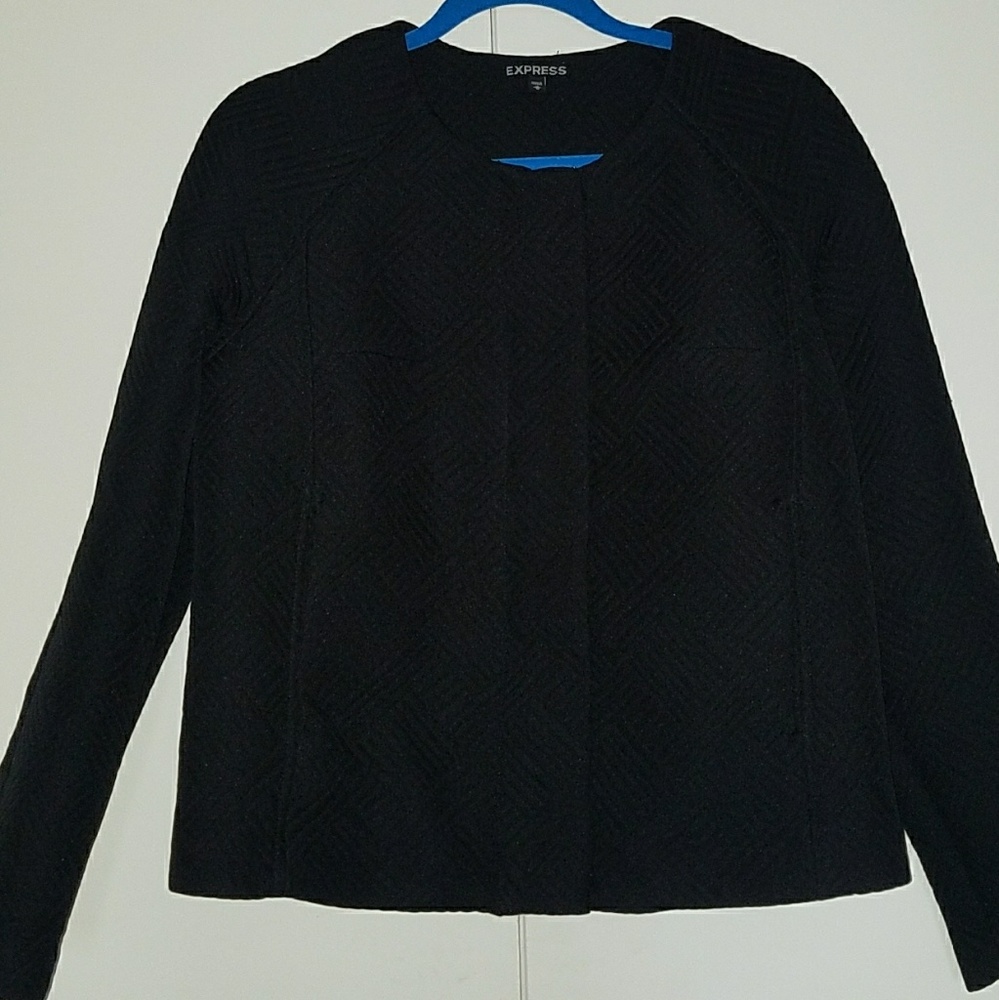 Express Structured & Textured Jacket - image 3