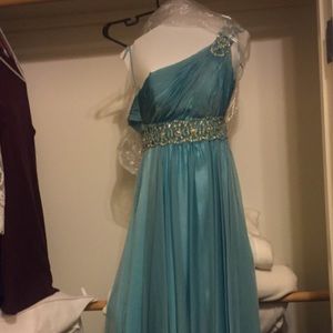 Size 2 Dress. Floor length. Wore once dry cleaned