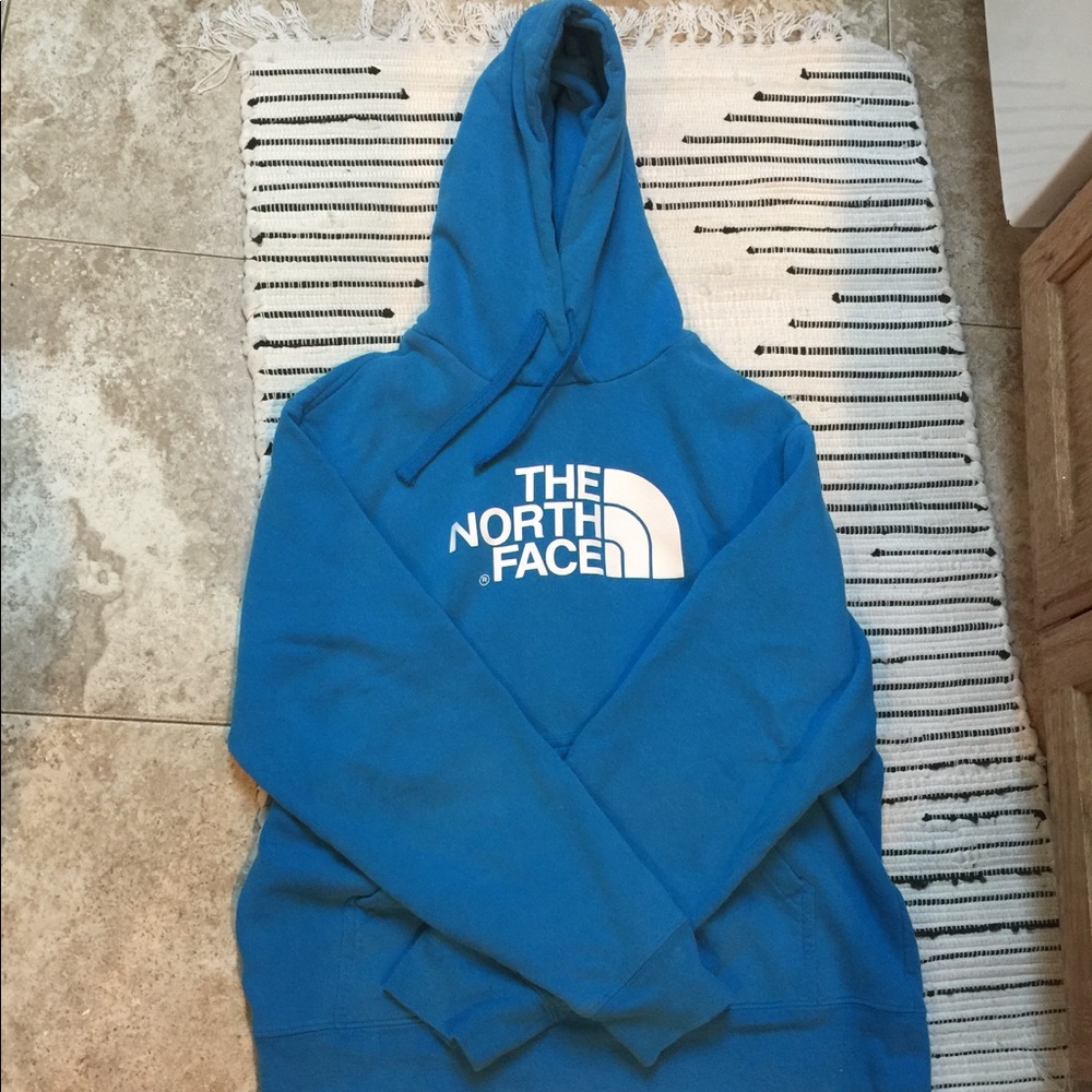 NorthFace blue super soft men's sweatshirt