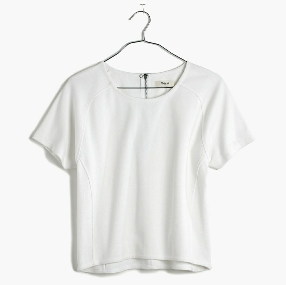 MADEWELL Structured Crop Top