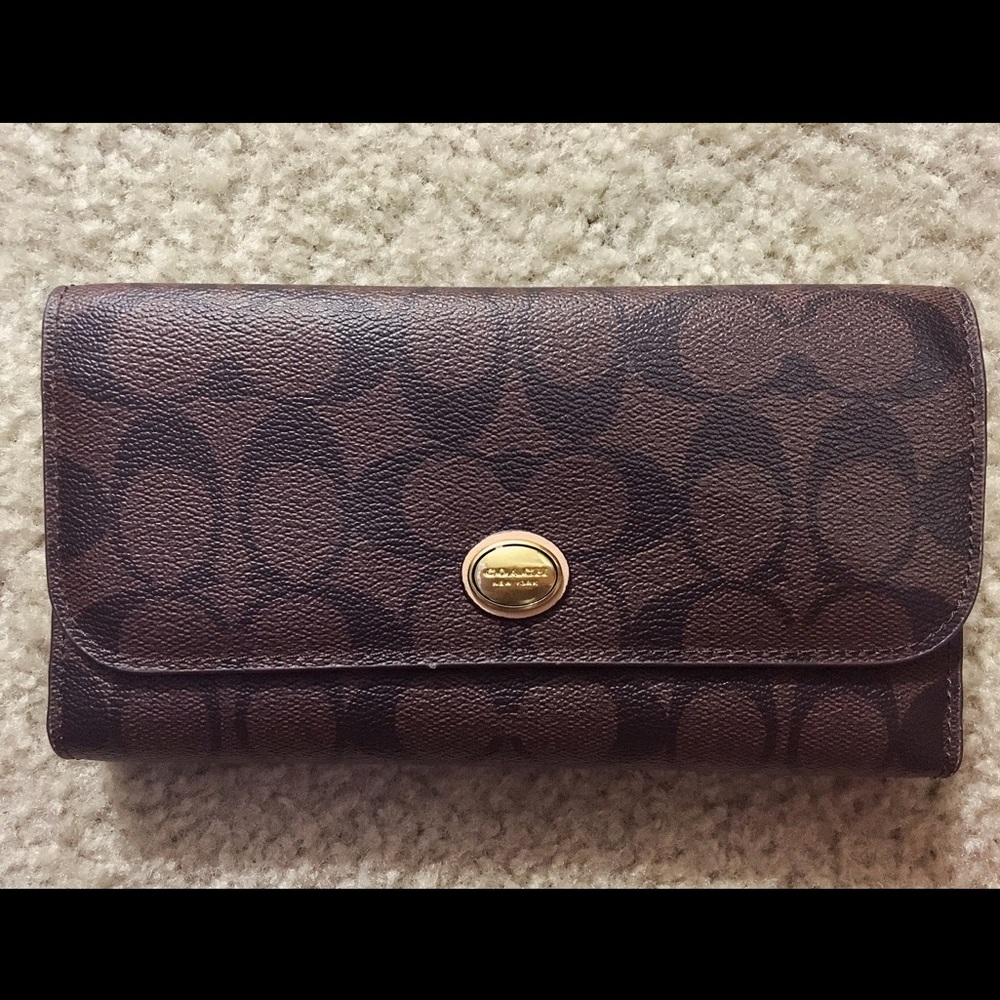 Brown Coach Wallet