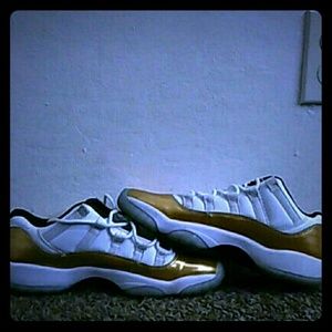 Pair of air jordans 11's