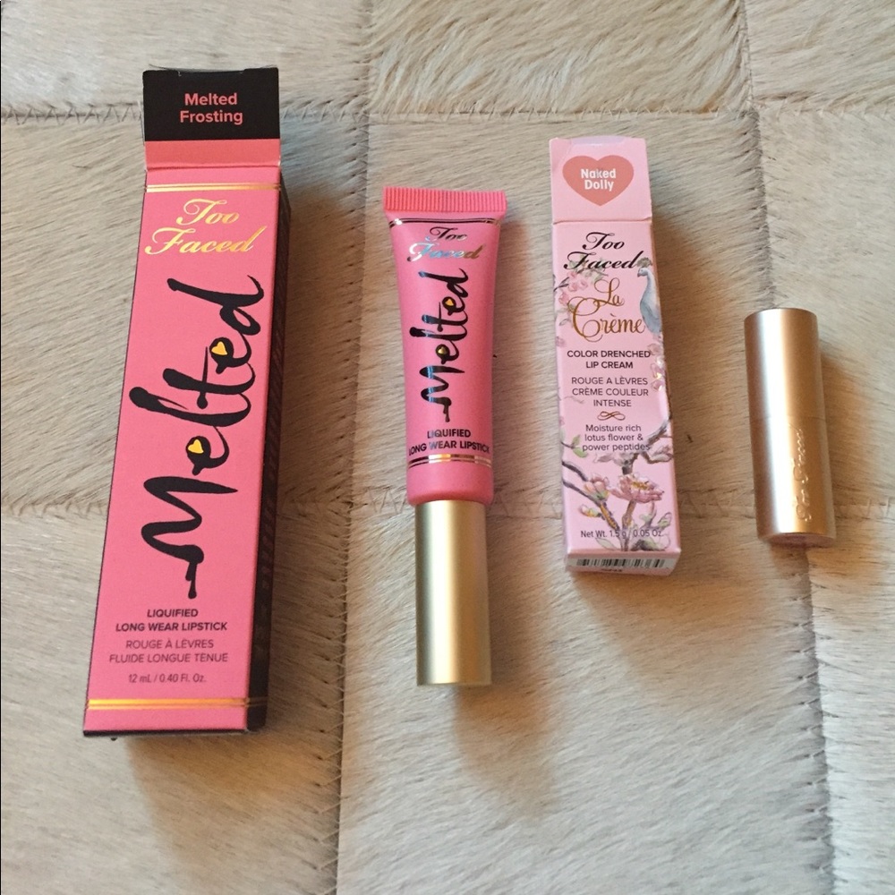 Bnib too faced lip products