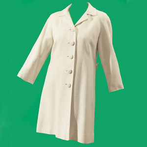 White wool jacket