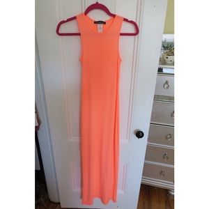 NBW Derek Heart- Neon Juiniors Maxi Dress